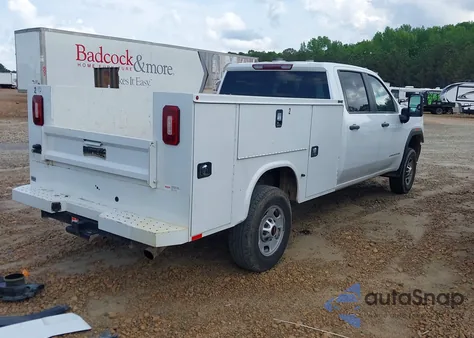 2023 GMC Sierra 2500Hd 2Wd Long Bed Pro из США, поврежденный, VIN 1GD18LE79PF187634